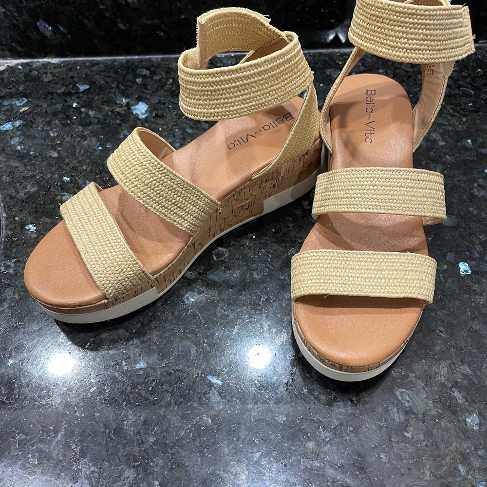 Tan wedges